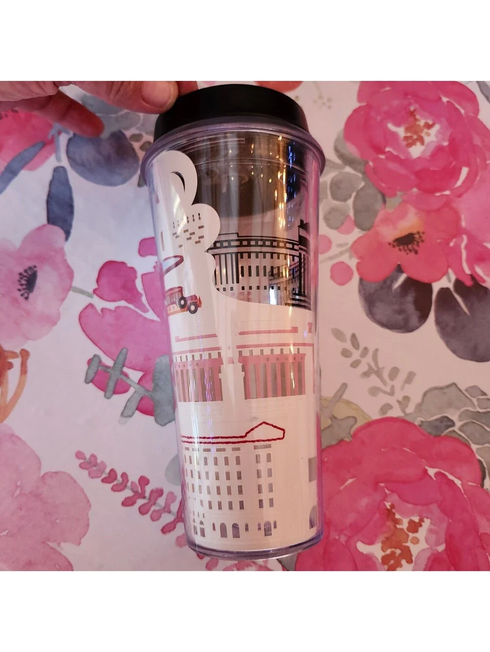 Starbucks Manila Philippines 20 oz Travel Tumbler City Skyline 2017